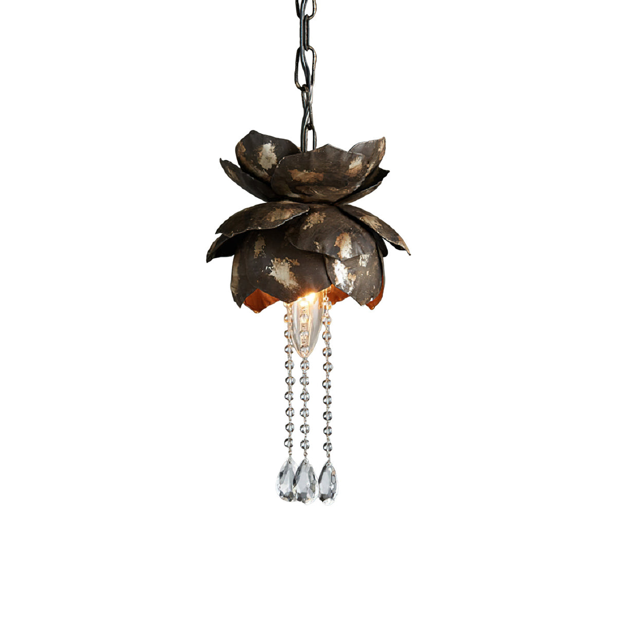 Feldman Pendant Lamp with Lotus Design-Lighting > Pendant Lights-casanuva-16cmx41cm-Old color-casanuva