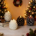 Flameless Pinecone Candle Set-Home Decor > Decorative Accessories-casanuva-casanuva