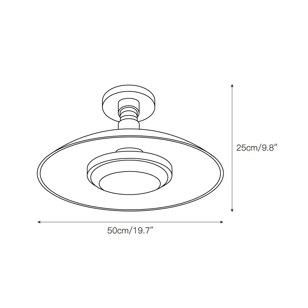 Flat-Panel Ceiling Light Pot-Lid Style LED-Lighting > Ceiling Lights-casanuva-casanuva