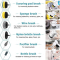 FlexScrub interchangeable cleaning heads for all surfaces-Home Decor > Decorative Accessories-casanuva-casanuva