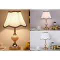 Floral Glass Table Lamp 1-Light Nordic Vintage Design-Lighting > Table Lamps-casanuva-casanuva