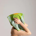 Floral Print Cotton Bath Towel-Bedding & Bath > Bath Towels-casanuva-casanuva