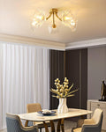 Flower Glass Ceiling Lamp-Lighting > Ceiling Lights-casanuva-casanuva