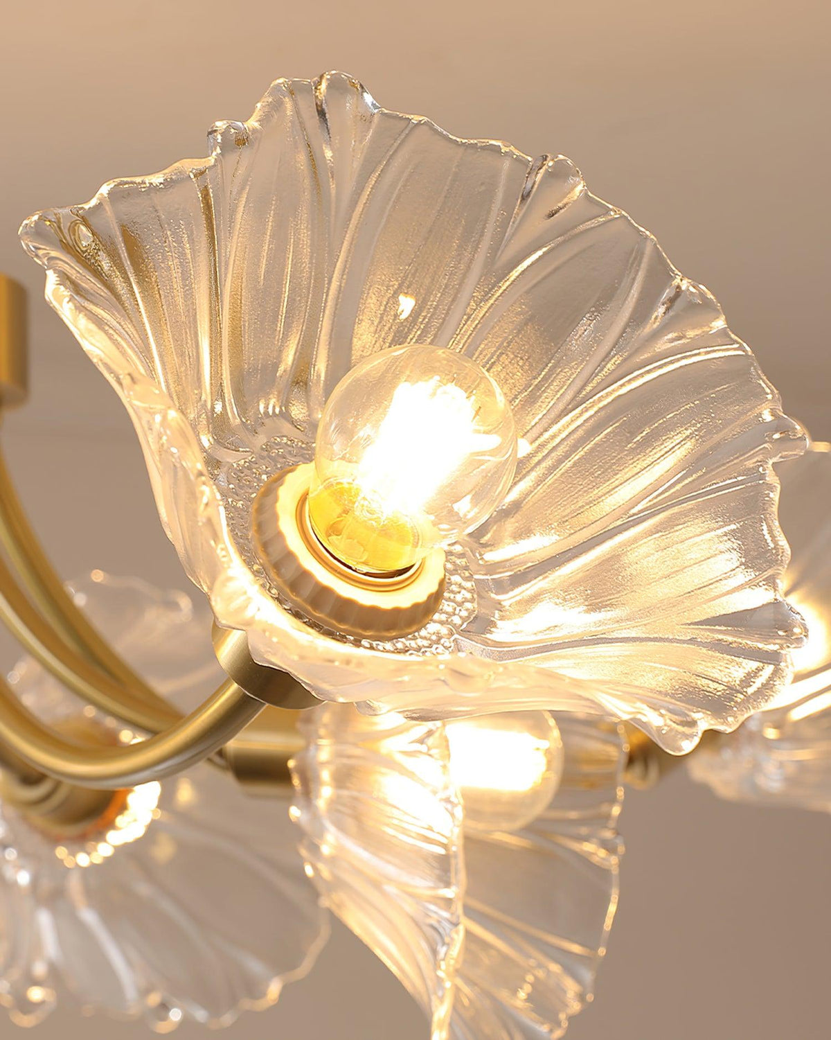 Flower Glass Ceiling Lamp-Lighting > Ceiling Lights-casanuva-casanuva