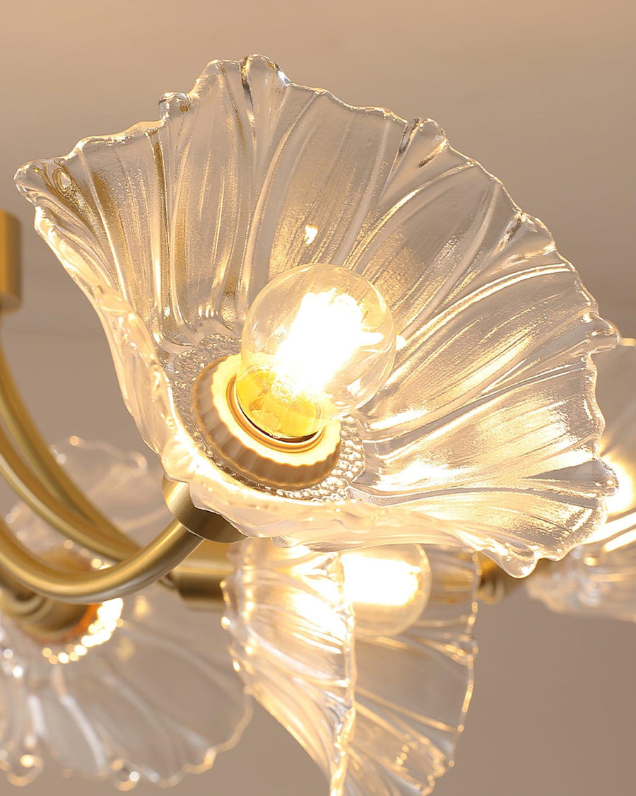 Flower Glass Ceiling Lamp-Lighting > Ceiling Lights-casanuva-casanuva