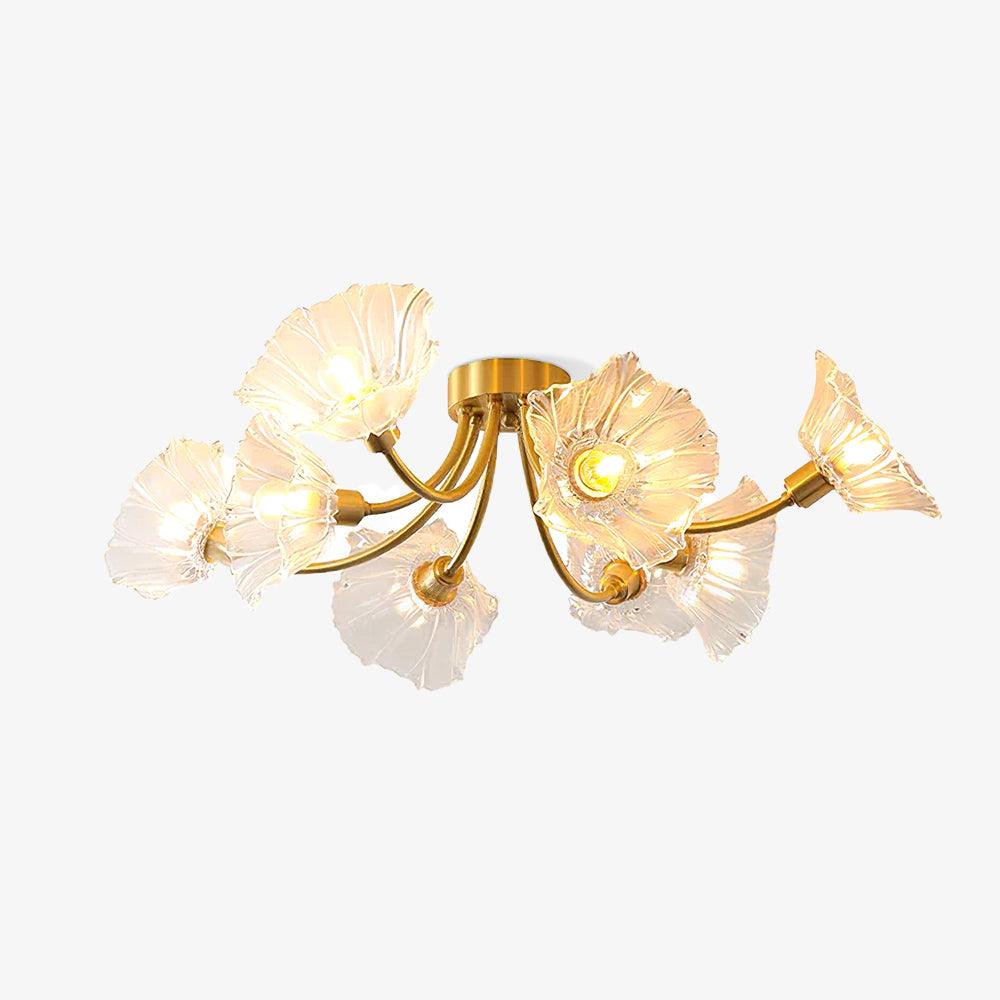 Flower Glass Ceiling Lamp-Lighting > Ceiling Lights-casanuva-casanuva
