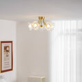 Flower Glass Ceiling Lamp-Lighting > Ceiling Lights-casanuva-casanuva