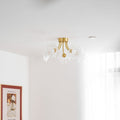 Flower Glass Ceiling Lamp-Lighting > Ceiling Lights-casanuva-casanuva