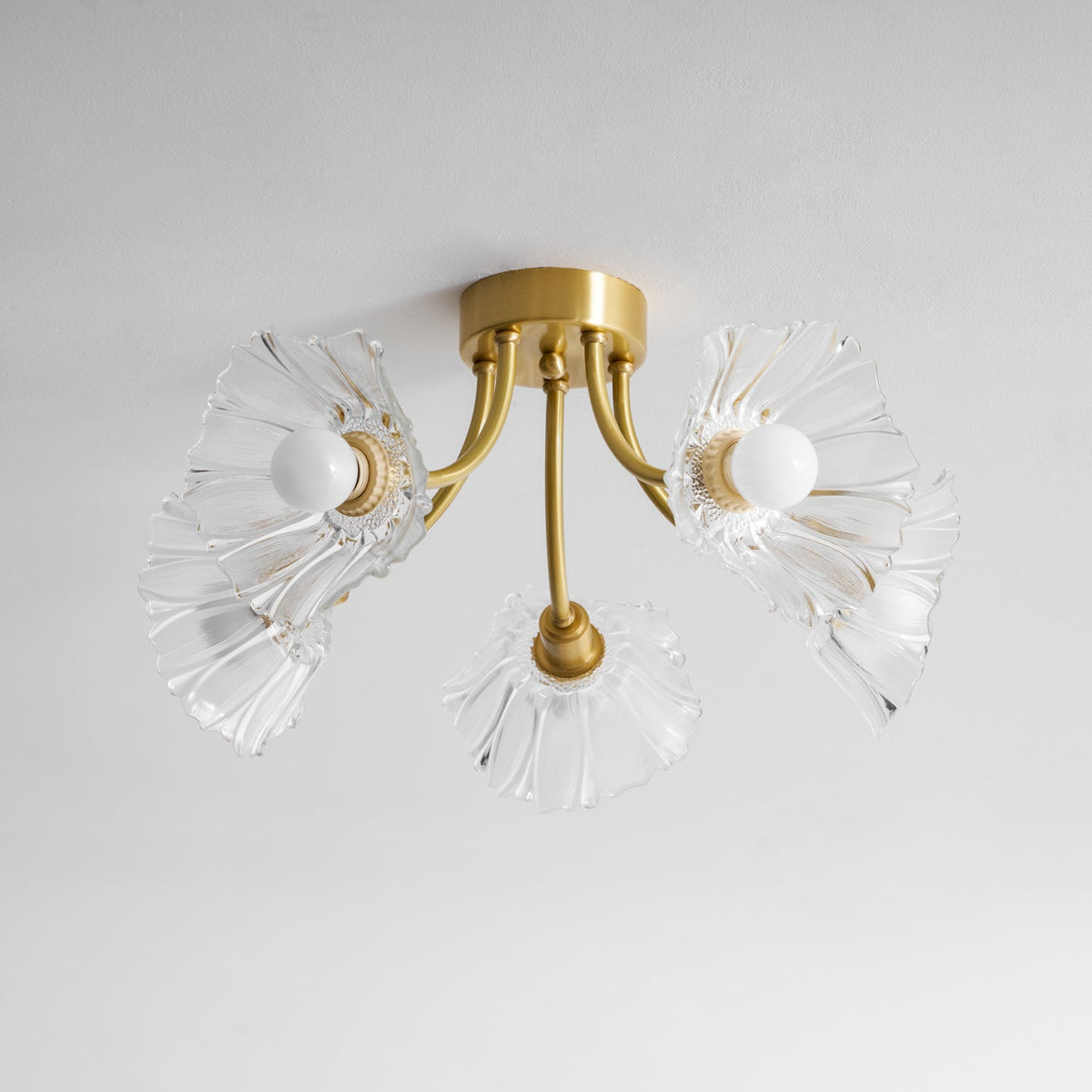 Flower Glass Ceiling Lamp-Lighting > Ceiling Lights-casanuva-casanuva