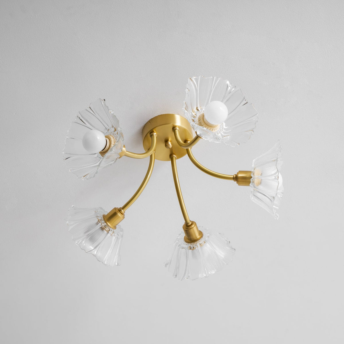 Flower Glass Ceiling Lamp-Lighting > Ceiling Lights-casanuva-casanuva
