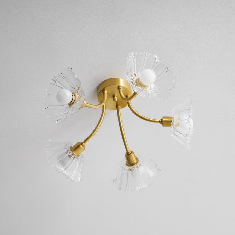 Flower Glass Ceiling Lamp-Lighting > Ceiling Lights-casanuva-casanuva