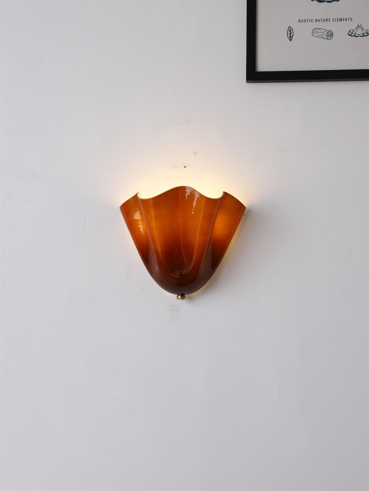 Flower Glass Wall Light-Lighting > Wall Lights-casanuva-casanuva