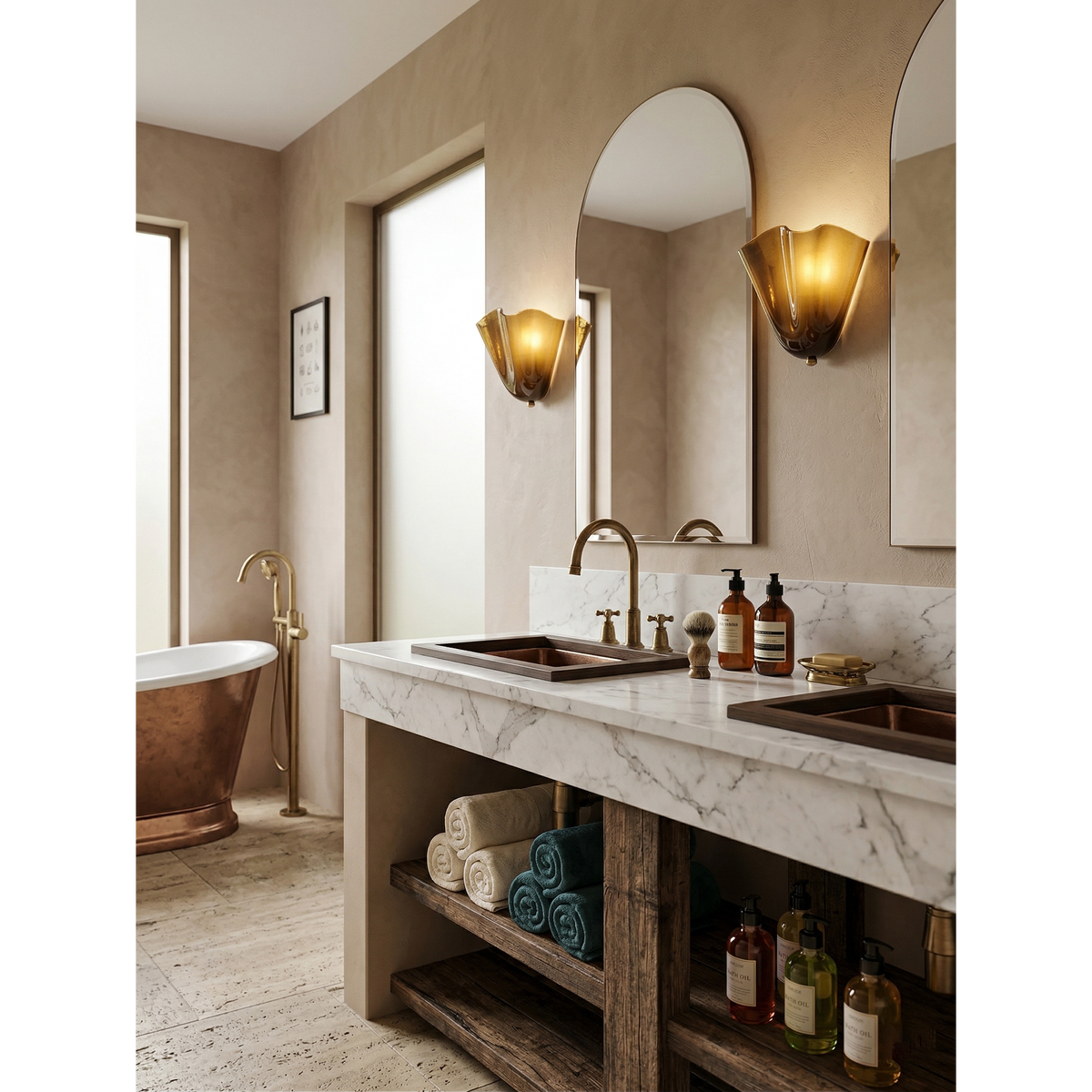 Flower Glass Wall Light-Lighting > Wall Lights-casanuva-casanuva