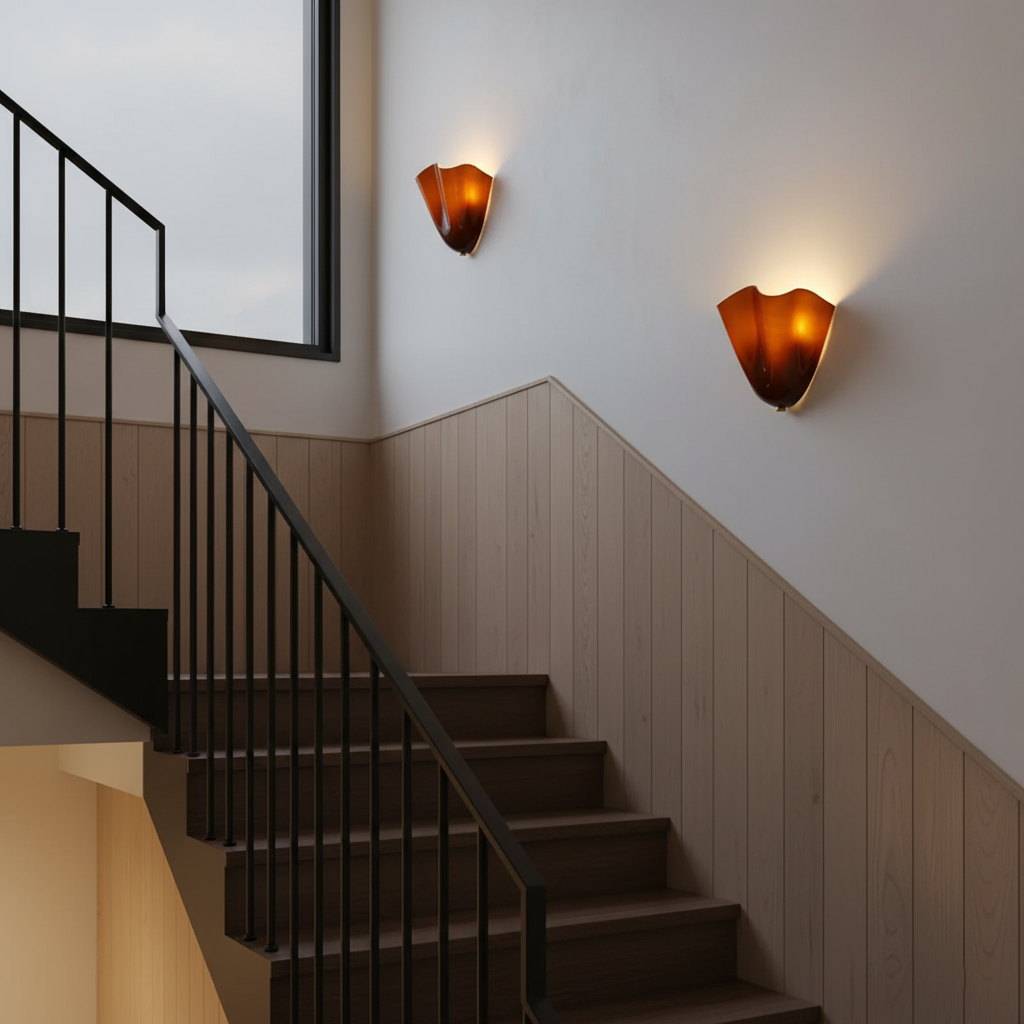 Flower Glass Wall Light-Lighting > Wall Lights-casanuva-casanuva