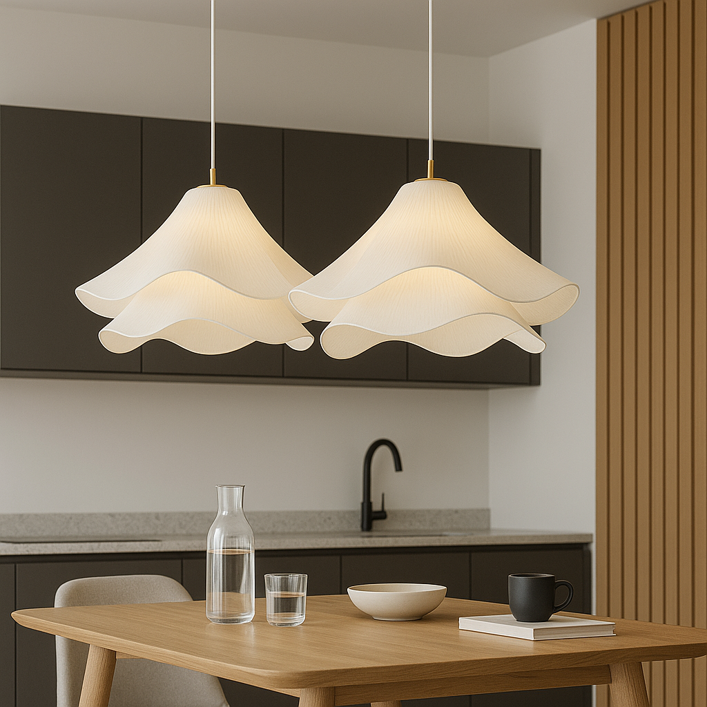 Flower Pendant Light with Decorative Design-Lighting > Pendant Lights-casanuva-casanuva