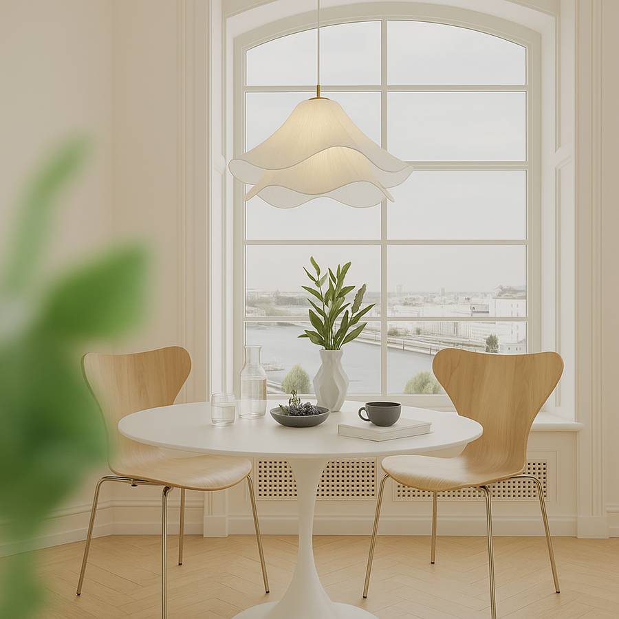 Flower Pendant Light with Decorative Design-Lighting > Pendant Lights-casanuva-casanuva