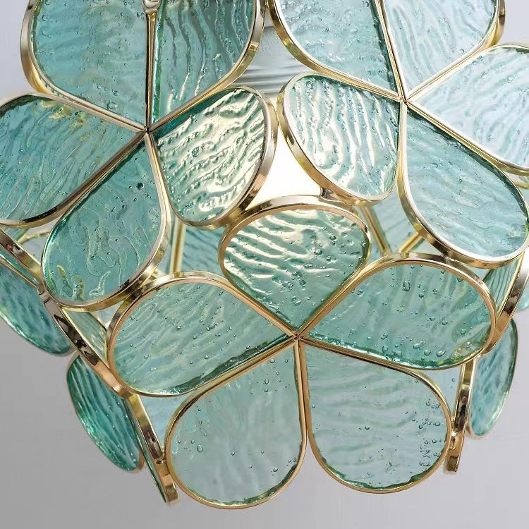 Flower Petal Glass Table Lamp Vintage Romantic Design-Lighting > Table Lamps-casanuva-casanuva