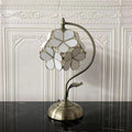 Flower Petal Glass Table Lamp Vintage Romantic Design-Lighting > Table Lamps-casanuva-casanuva