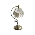 Flower Petal Glass Table Lamp Vintage Romantic Design-Lighting > Table Lamps-casanuva-White-EU Plug-casanuva