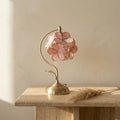 Flower Petal Glass Table Lamp Vintage Romantic Design-Lighting > Table Lamps-casanuva-casanuva