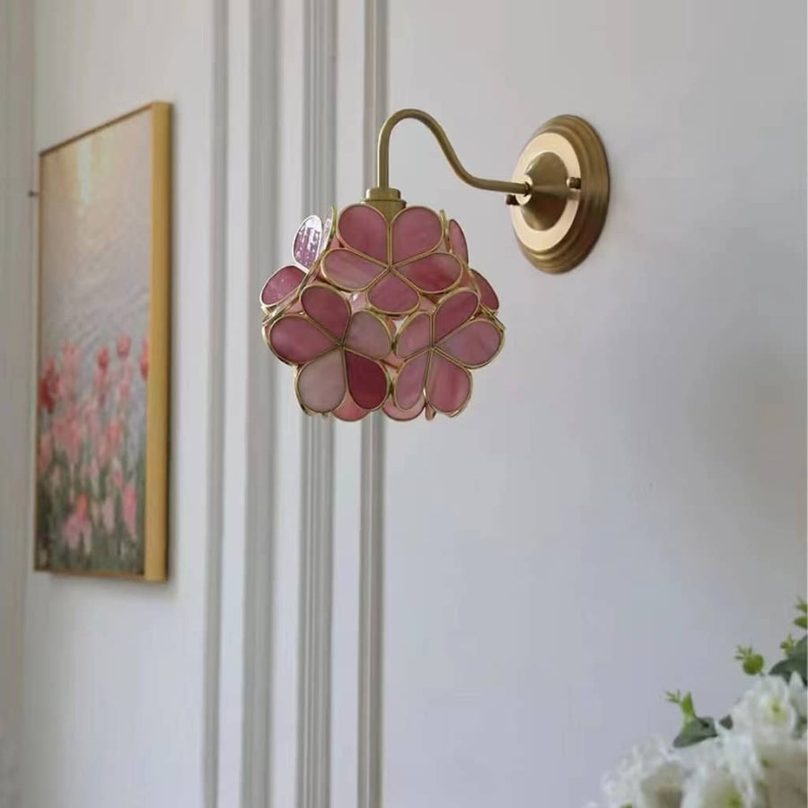 Flower Petal Glass Wall Light-Lighting > Wall Lights-casanuva-casanuva