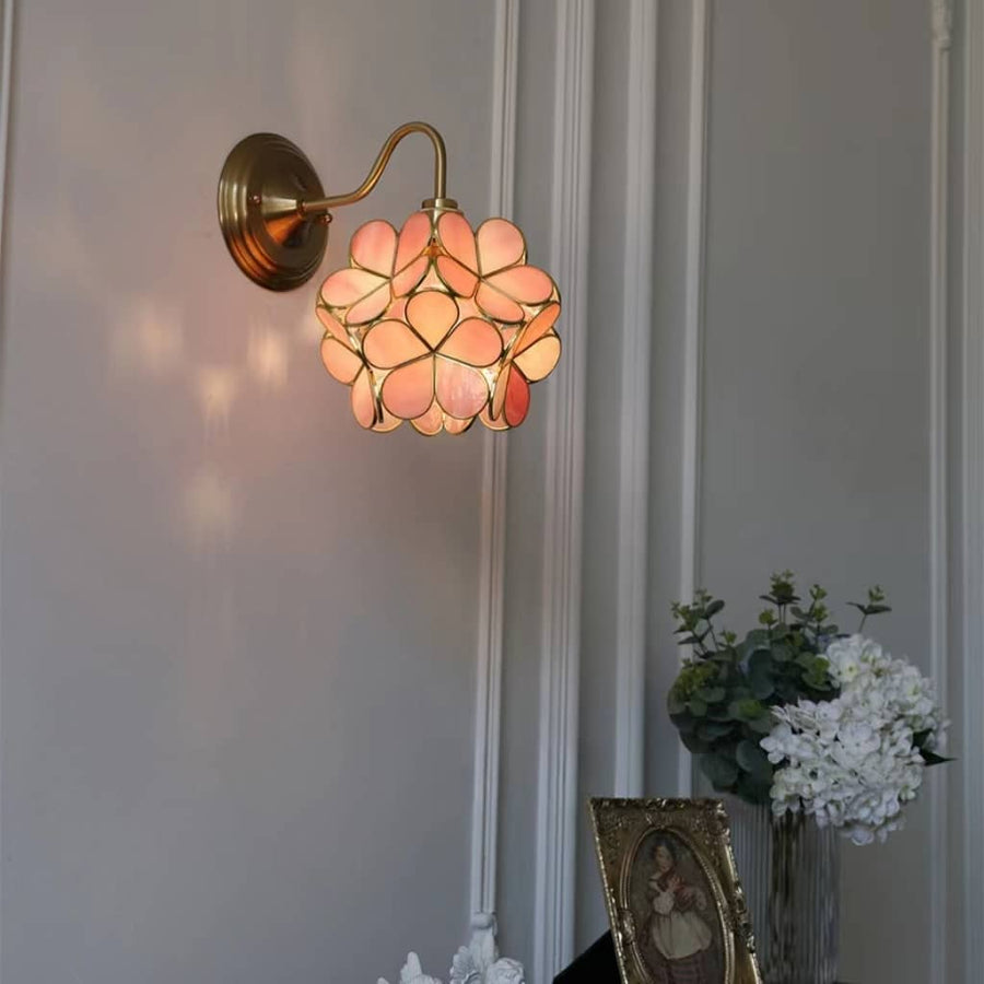 Flower Petal Glass Wall Light-Lighting > Wall Lights-casanuva-casanuva