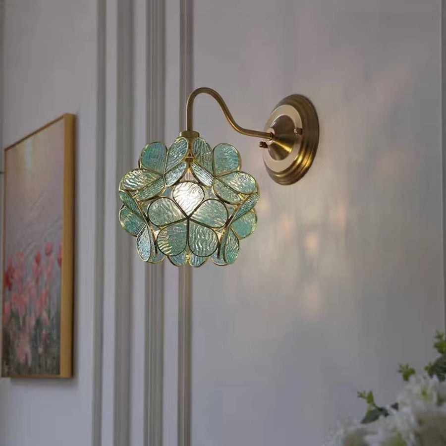 Flower Petal Glass Wall Light-Lighting > Wall Lights-casanuva-casanuva