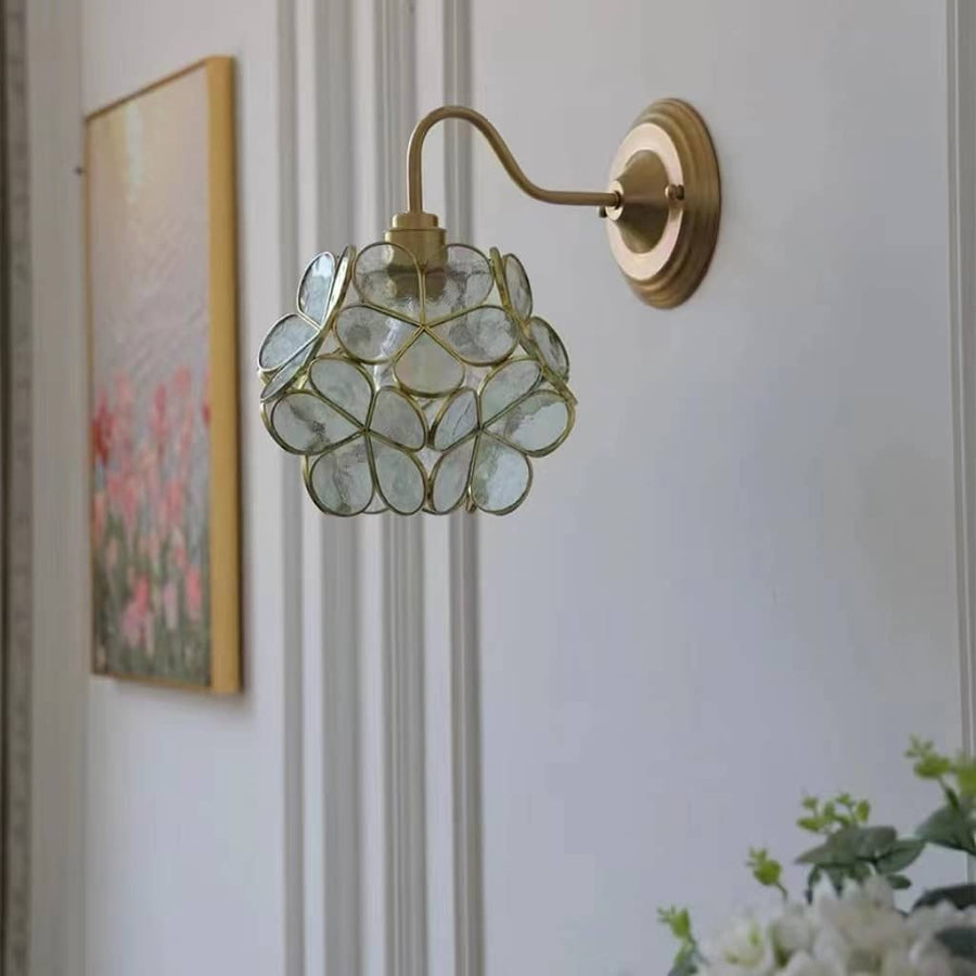 Flower Petal Glass Wall Light-Lighting > Wall Lights-casanuva-casanuva