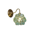 Flower Petal Glass Wall Light-Lighting > Wall Lights-casanuva-Light Green-casanuva