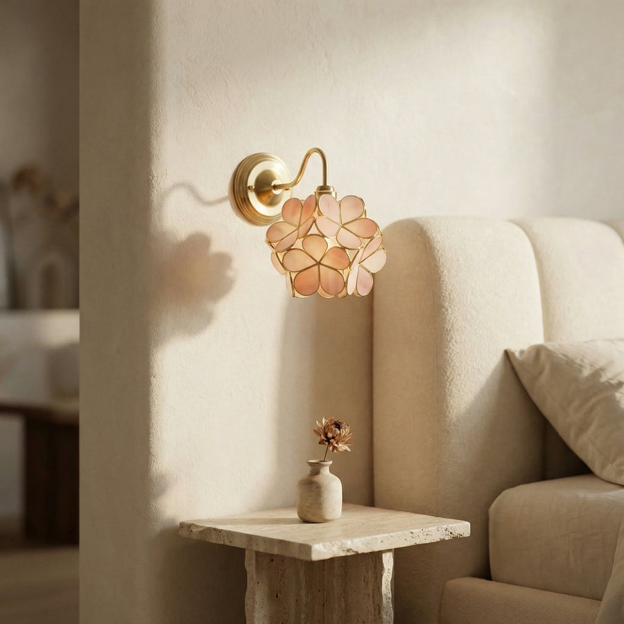 Flower Petal Glass Wall Light-Lighting > Wall Lights-casanuva-casanuva