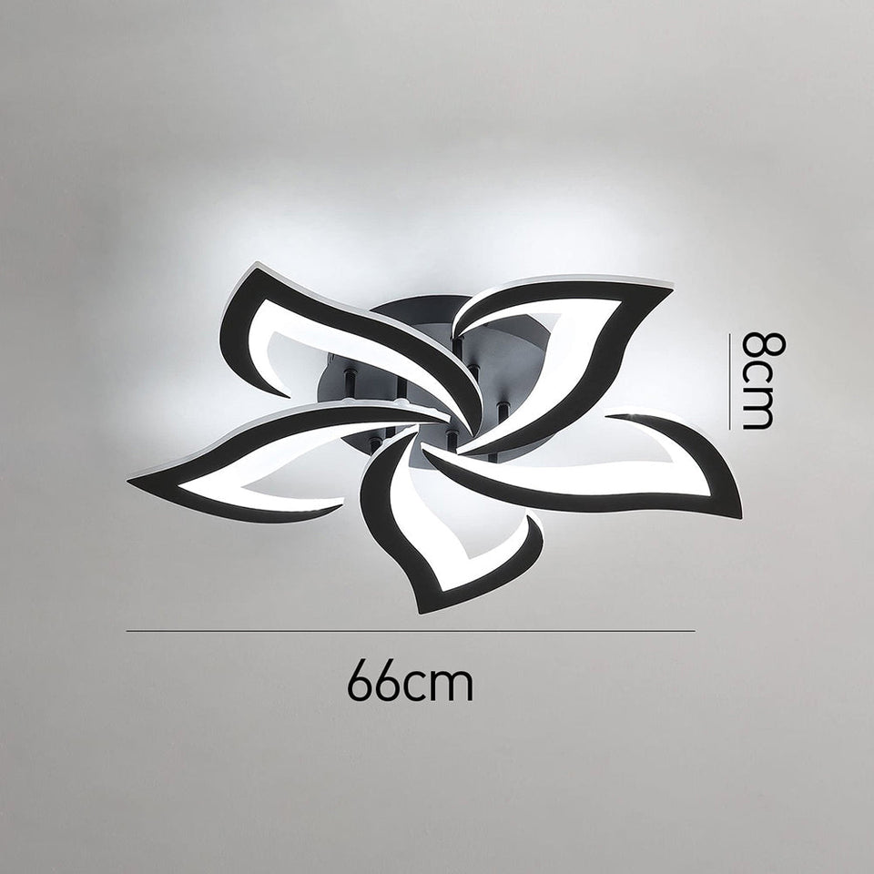 Flower Shape Iron LED Ceiling Light for Living Room-Lighting > Ceiling Lights-casanuva-casanuva
