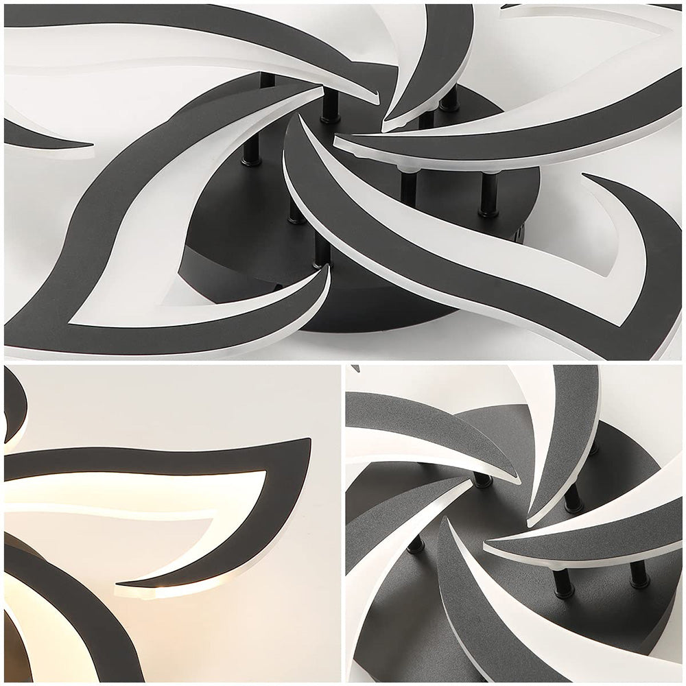Flower Shape Iron LED Ceiling Light for Living Room-Lighting > Ceiling Lights-casanuva-casanuva