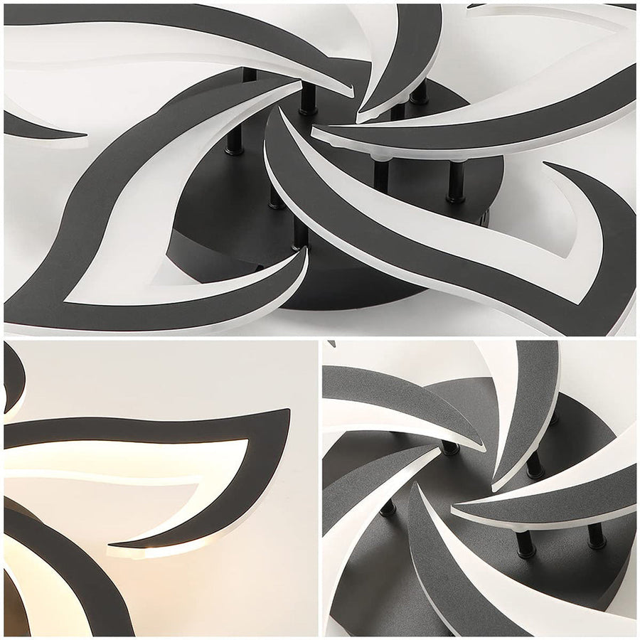 Flower Shape Iron LED Ceiling Light for Living Room-Lighting > Ceiling Lights-casanuva-casanuva