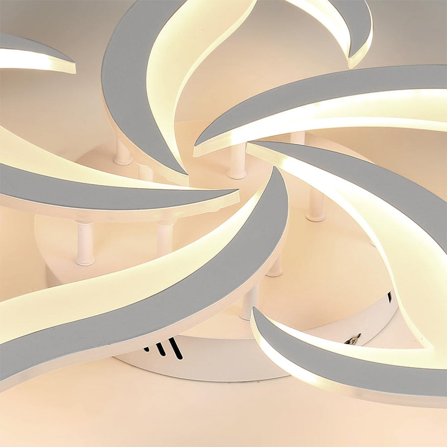 Flower Shape Iron LED Ceiling Light for Living Room-Lighting > Ceiling Lights-casanuva-casanuva