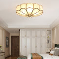 Flower Shaped Glass Recessed Ceiling Light Fixture-Lighting > Ceiling Lights-casanuva-casanuva