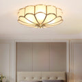 Flower Shaped Glass Recessed Ceiling Light Fixture-Lighting > Ceiling Lights-casanuva-casanuva