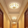 Flower Shaped Glass Recessed Ceiling Light Fixture-Lighting > Ceiling Lights-casanuva-casanuva