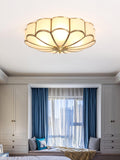 Flower Shaped Glass Recessed Ceiling Light Fixture-Lighting > Ceiling Lights-casanuva-casanuva