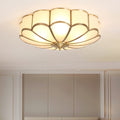 Flower Shaped Glass Recessed Ceiling Light Fixture-Lighting > Ceiling Lights-casanuva-casanuva