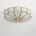 Flower Shaped Glass Recessed Ceiling Light Fixture-Lighting > Ceiling Lights-casanuva-casanuva