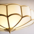 Flower Shaped Glass Recessed Ceiling Light Fixture-Lighting > Ceiling Lights-casanuva-casanuva