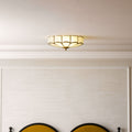 Flower Shaped Glass Recessed Ceiling Light Fixture-Lighting > Ceiling Lights-casanuva-casanuva