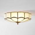 Flower Shaped Glass Recessed Ceiling Light Fixture-Lighting > Ceiling Lights-casanuva-casanuva