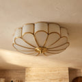 Flower Shaped Glass Recessed Ceiling Light Fixture-Lighting > Ceiling Lights-casanuva-casanuva