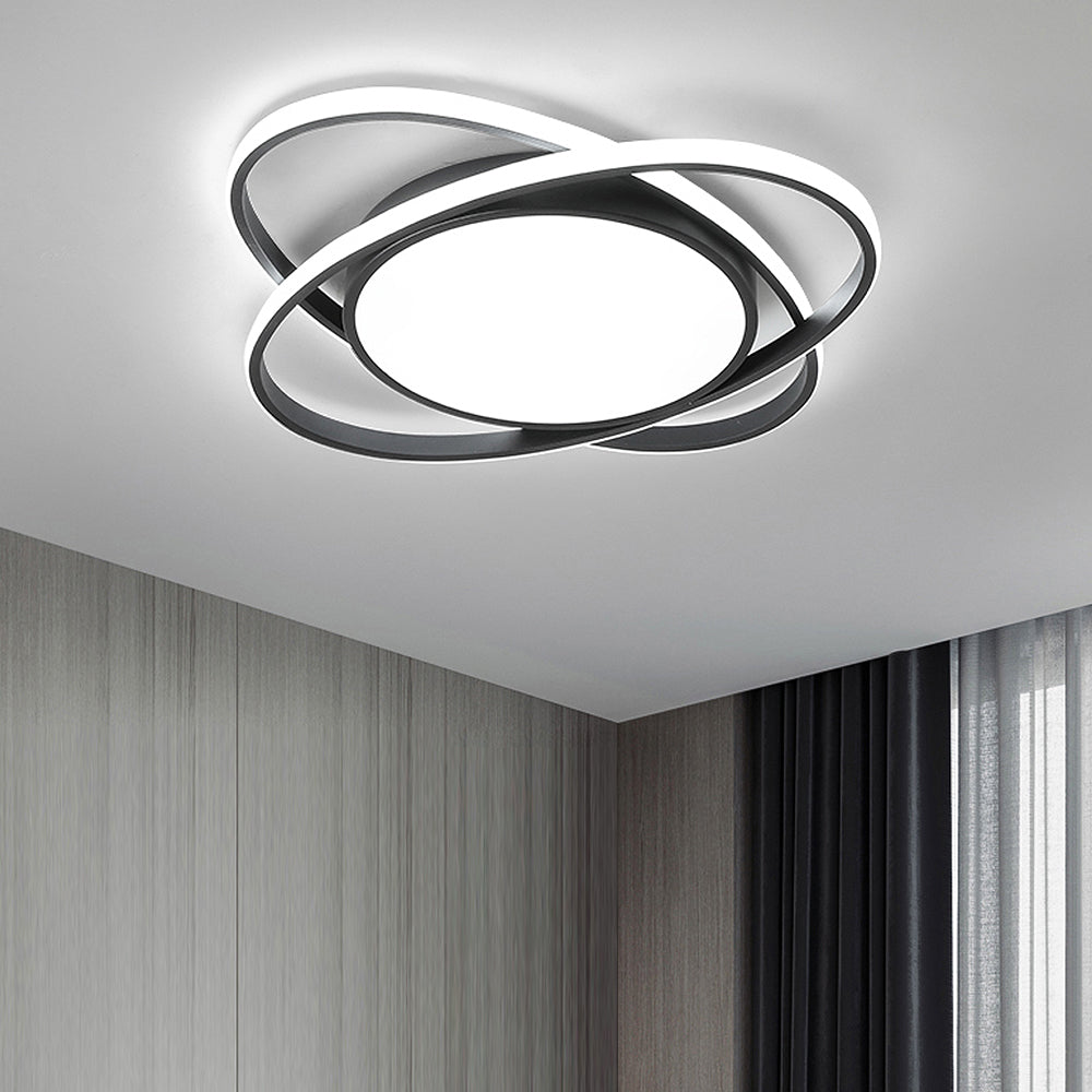 Flush Mount Ceiling Lamp for Bedroom with Stylish Design-Lighting > Ceiling Lights-casanuva-casanuva