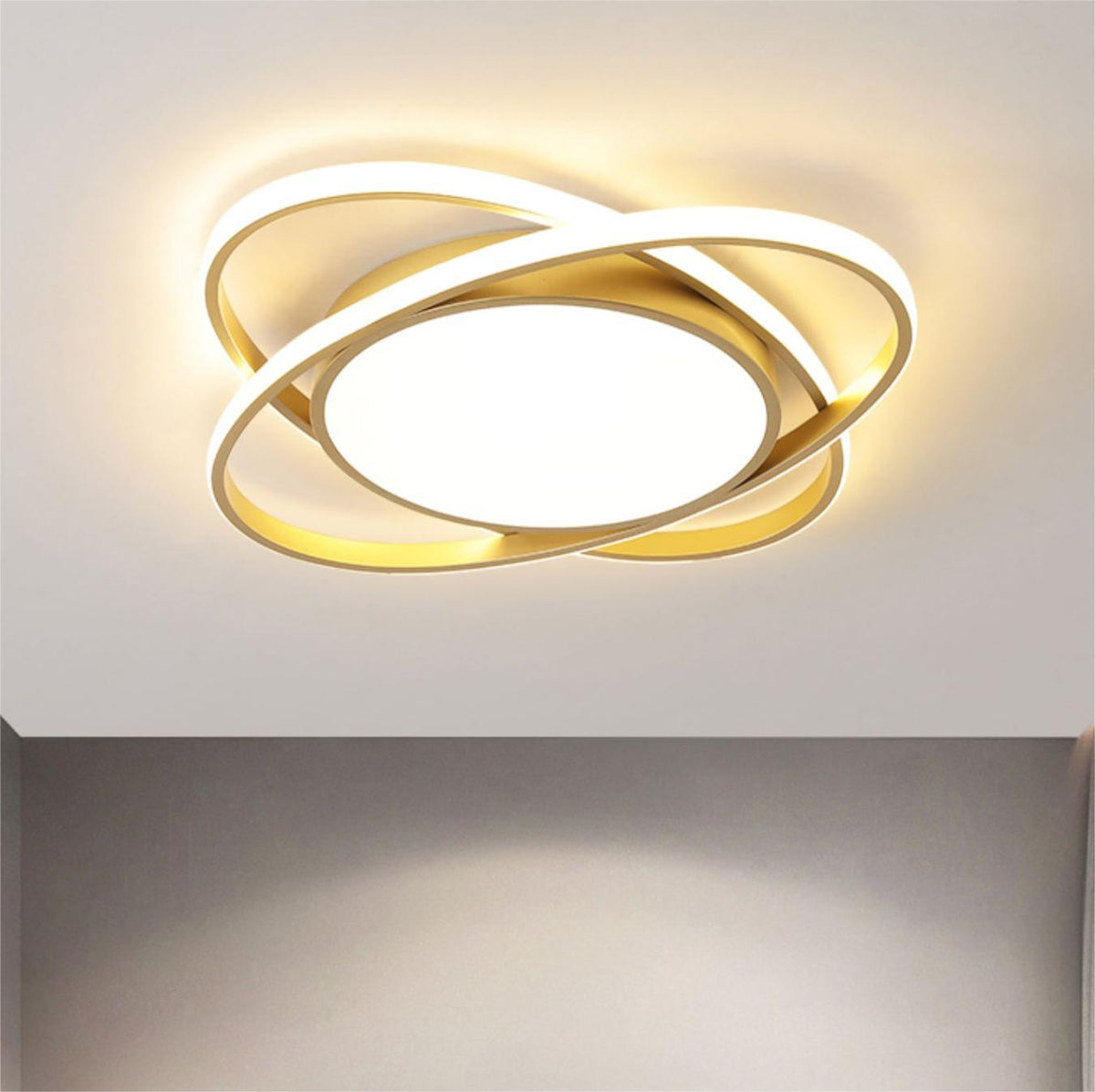 Flush Mount Ceiling Lamp for Bedroom with Stylish Design-Lighting > Ceiling Lights-casanuva-casanuva