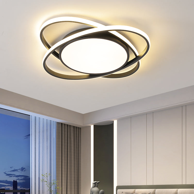 Flush Mount Ceiling Lamp for Bedroom with Stylish Design-Lighting > Ceiling Lights-casanuva-casanuva