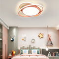 Flush Mount Ceiling Lamp for Bedroom with Stylish Design-Lighting > Ceiling Lights-casanuva-Pink-D50*H5cm-3 Color Change-casanuva
