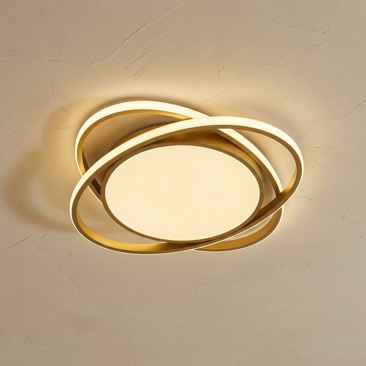 Flush Mount Ceiling Lamp for Bedroom with Stylish Design-Lighting > Ceiling Lights-casanuva-casanuva