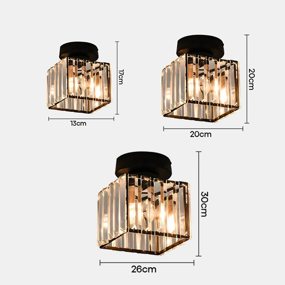 Flush Mount Ceiling Light 1-Light Modern Design-Lighting > Ceiling Lights-casanuva-casanuva